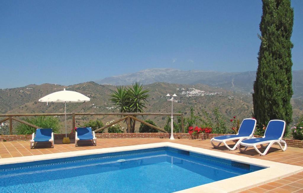 Cortijo La Rijana Villa Sayalonga Buitenkant foto